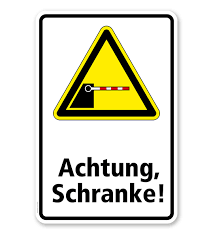 • schnipo schranke satt erscheint am 04.09.2015 auf buback tonträger. Warnschild Achtung Schranke