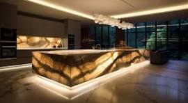Backlit Marble and Onyx with LED for Wall and Floor | Dedalo ...