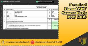 Download master aplikasi skp untuk kepala sekolah.xlsx. Download Format Skp Sasaran Kerja Pegawai Negeri Sipil 2019 Ij Com