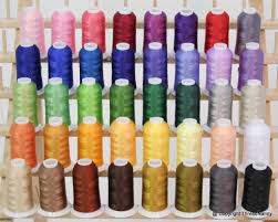 new brother 40 colors embroidery thread set 40wt polyester threads from threadnanny walmart com