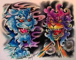 Изображение fu dog tattoo designs. 22 Best Foo Dog Tattoo Designs