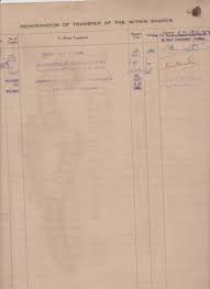 INDIA SHARE CERTIFICATE 1948 THE ...