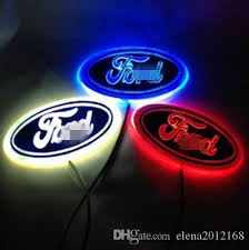 Acheter 4d Led De La Queue De Voiture Logo Light Lampe Lampe Autocollant Embleme Pour La Decoration De Logo Ford De 10 38 Du Elena2012168 Dhgate Com