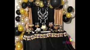 Marvel's black panther is now in theaters and it's received so much media coverage. Black Panther Birthday Party Wakanda Party Black Panther Party Ideas Black Panther Cake Youtube