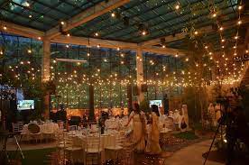 This beautifully designed glass house is the perfect space for galas and celebrations. Image Result For Glass House Seputeh Wedding Glass House Magical Wedding Table Decorations