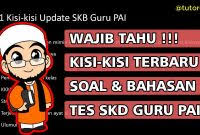 Jadi antara satu formasi dengan formasi lainnya tentu memiliki materi ujian yang berbeda. Kisi Skb Pai Icpns