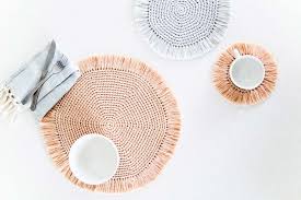 5 out of 5 stars. Easy Crochet Placemats With Fringe Free Pattern Video Tutorial For The Frills