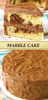Easy Marble Cake Recipe Classic Chocolate Vanilla Marble Cake In 2020