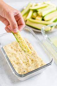 Easy Crispy Baked Zucchini Fries Eating Bird Food Recipe Zucchini Fries Zuchinni Recipes Recipes