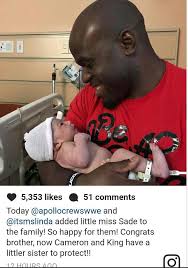 Here you will find information about apollo crews bio, age, wife, height, weight, net worth and salary. Apollo Crews Has Become A Father Wrestling Amino
