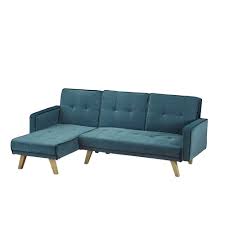 Which is the best daybed for the outdoors? Lpd Furniture Kitson 3 Seater Corner Sofa Bed Teal Velvet Leader Furniture