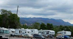 The foot of the rockies rv park, located in colorado springs, co, is an rv park, or a campground that provides specialized accommodations for recreational vehicles. Foot Of The Rockies Rv Resort Storage Spottocamp