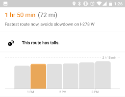 Green is traffic is moving normally, yellow if there is some congestion, and red if traffic is slow. Google Maps Now Can Tell You The Best Time Of Day To Travel To Your Destination The Verge