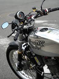 yamaha sr400 sr500 cafe racer autometer racing tachometer pro cycle 3 3 4 95 3mm thp blog sr カスタム sr400カフェ sr400 カフェレーサー