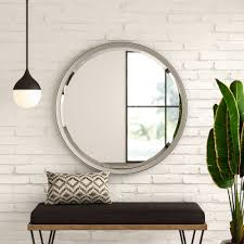 I liked that it wasn't mirror was covered in glue and massive gaps around the edges where mirror was slapped onto the. Large Oversized Round Mirrors You Ll Love In 2021 Wayfair
