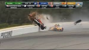 I went to nascar today august 5th 2012 and was rained out twice. Wickens Horrible Accident Indycar Pocono 2018 Youtube