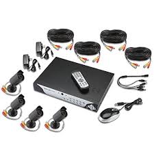 Bunker Hill 61229 4 Channel Surveillance Dvr With 4 Cameras Vip Outlet
