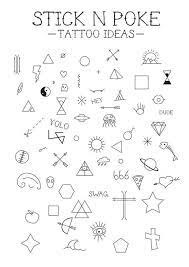 Meaningful Small Tattoos For Women Simple Small Tattoo Ideas Stick Tattoo Stick Poke Tattoo Poke Tattoo