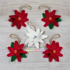 Fiori all'uncinetto schemi gratis 8. Stelle Di Natale All Uncinetto Facilissime Ecco Le Spiegazioni