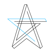 How To Draw An Impossible Star Really Easy Drawing Tutorial In 2020 Drawing Tutorial Easy Easy Drawings Drawing Tutorial