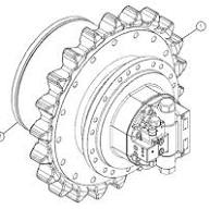 507-1115 DRIVE GP-FINAL -WITH MOTOR S/N HBP20077-UP PART OF ...