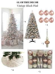 Think pink when planning christmas decorations that are fresh, pretty, and easy to pull together. 4 Glam Ways To Decorate Your Christmas Tree Red Soles And Red Wine