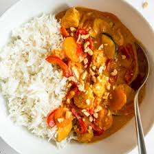Thai Peanut Curry with Chicken
