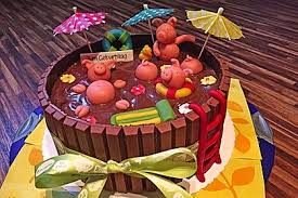 Schweinchen Im Matschkubel Torte Von Angelkassel Chefkoch Rezept Torten Schwein Bunte Torte