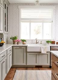 The existing house has wood trim and doors. 25 Winning Kitchen Color Schemes For A Look You Ll Love Forever Better Homes Gardens