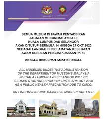 Muzium negara) is a museum located on jalan damansara in kuala lumpur, malaysia. Media Selangor Semua Muzium Di Bawah Pentadbiran Jabatan Facebook