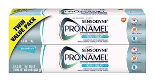 Adding other foods that are good for strengthening tooth enamel are easy to accomplish, like celery and carrots which produce saliva that kills bacteria, and cleans between the teeth. Sensodyne Pronamel Toothpaste For Tooth Enamel Strengthening Fresh Breath 4 Ounce Twin Pack Lazada Ph