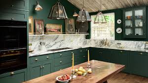 Now we are coming with some pictures of green kitchen cabinets in which you can find some modern and some traditional piece of work for both small and big kitchen. Bored Of White Kitchens Discover The Cabinet Color We Love House Home