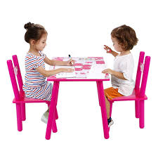 Paw patrol, unicorn, avengers, spiderman, pj masks. Children Wooden Table And Chair Set Kids Childs Studying Painting Dining 3 In 1 Activity Table Chair Set For Lego Reading Dining Playing In Bedroom Playroom Kindergarten Indoor And Outdoor Buy Online