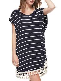 Black And White Striped T Shirt Dress Black Short Sleeve Tassel Striped T Shirt Dress Shein Striped T Shirt Dress Striped Shift Dress Blue And White Striped Shirt