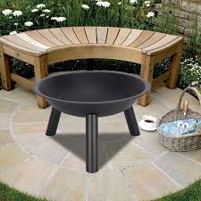 Zimtown Portable 22 Folding Fire Pit Firepit Bbq 4 Leg Fire Bowl Cooking Campfire Patio Outdoor Walmart Com Fire Pit Patio Fire Pit Bowl Iron Fire Pit
