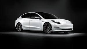 White Tesla