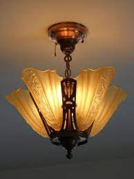 Art Deco Chandelier Art Deco Lamps Art Deco Chandelier Antique Lighting