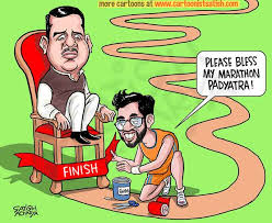 A bharatiya janata party (bjp) legislator in maharashtra has accused the shiv sena workers of beating up a retired navy officer for sharing a cartoon on cm uddhav thackeray. The Never Ending Political Saga In Karnataka Aditya Thackeray S Marathon Padyatra