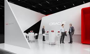 Oracle Exhibition Stand Design Idea Gm Stand Design Exhibition Stand Design Exhibition Stand Stand Design