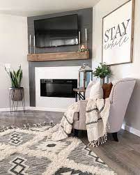 Boutiquerugs Com On Instagram How Could You Not Want To Stay Awhile In This Stunning Space Blessed Ranch Has Done It Home Decor Farm House Living Room Home