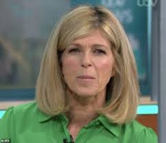 Kate garraway was seen wiping away tears (picture: Kate Garraway Gives A Big Wave While Heading To Work Daily Mail Online