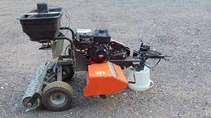 Comes with cover, rowing tines, seeder and seed packer. Dr Roto Hog Tiller W Landscaper S Package Encore Recreational Toys Accessories K Bid