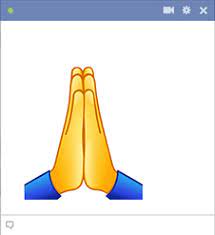 If You Ve Got A Prayer On Your Mind Or If You Re Begging Someone Praying Hands Emoji Hand Emoji Praying Hands