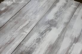 How To Whitewash Wood Making Over