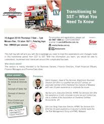 Johor seminar @ 21st september 2018. Transitioning To Sst What You Need To Know Events By Star Media Group