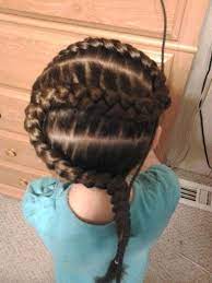 Triple Dutch Snake Braid Little Girl Hairstyle Long Hair Aesthetic Hair Beautiful Braids Long Hair Styles