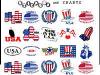 Download Fourth Of July Stickers Usa Decals Patriotic Stickers And American Printables
