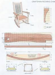 1861 Craftsman Rocking Chair Plans Furniture Plans Rocking Chair Plans Craftsman Rocking Chairs Furniture Plans