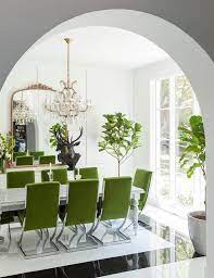 Weekend Eye Candy Green Dining Room Luxury Dining Room Modern Dining Room