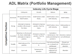 adl matrix portfolio management comindwork weekly 2019